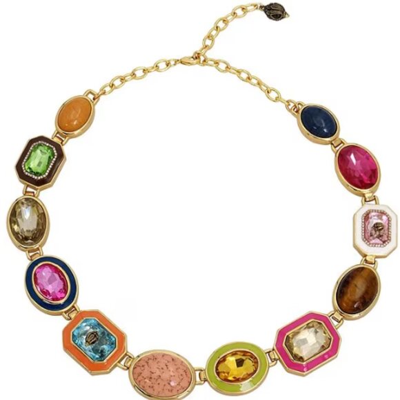 KURT GEIGER LONDON Signature Stone Gem Necklace - Picture 3 of 11